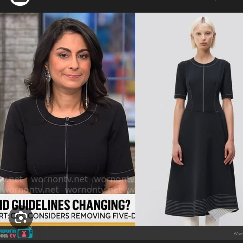 SIMKHAI Helen Midi Dress